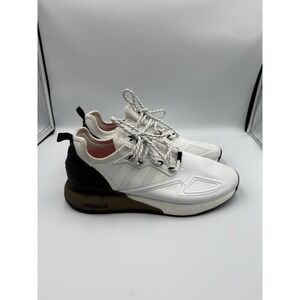 Adidas Zx 2k Boost Ftwr White Core Black Running Indie Men's Shoes S42834 10.5